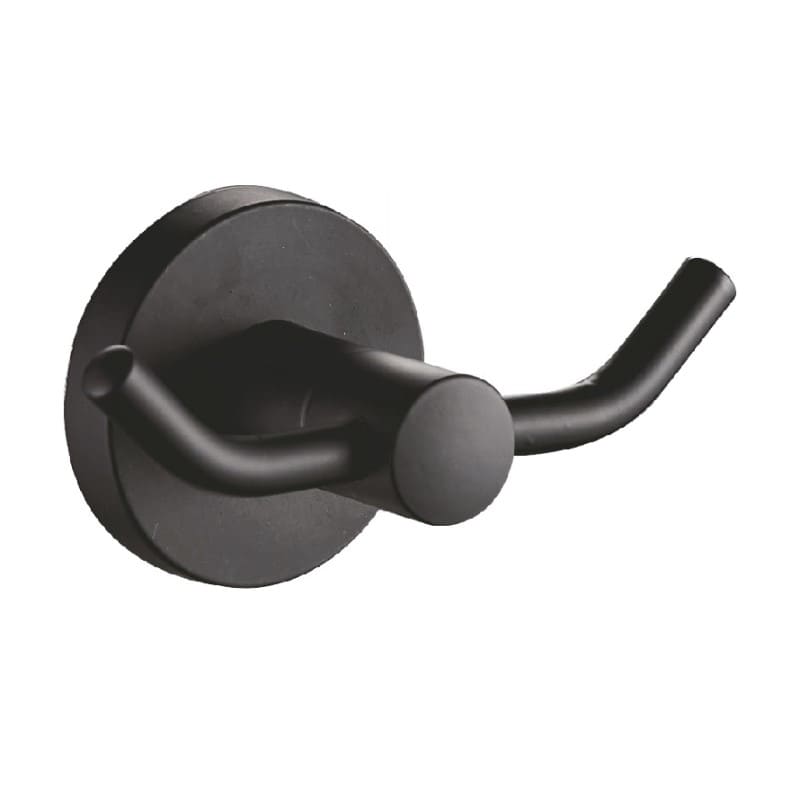 HB8705-2 Крючок Haiba двойной, черный